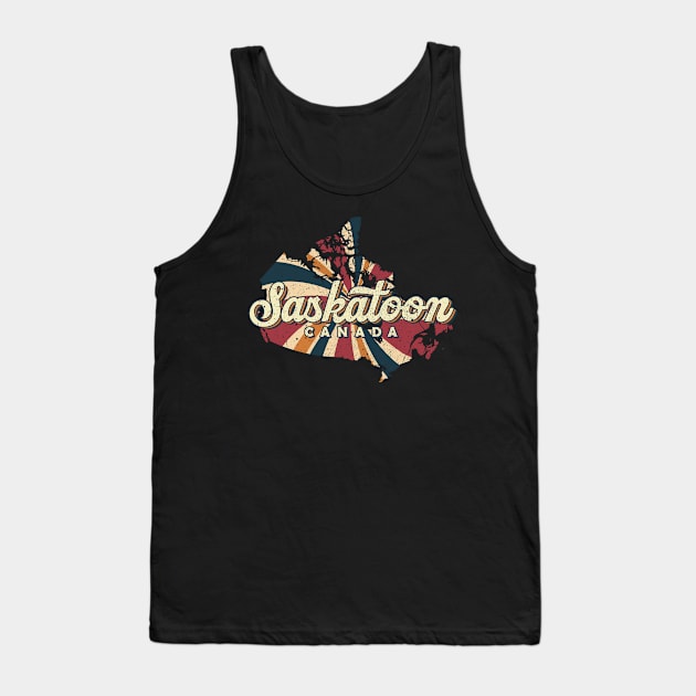 Saskatoon Canada city Tank Top by SerenityByAlex